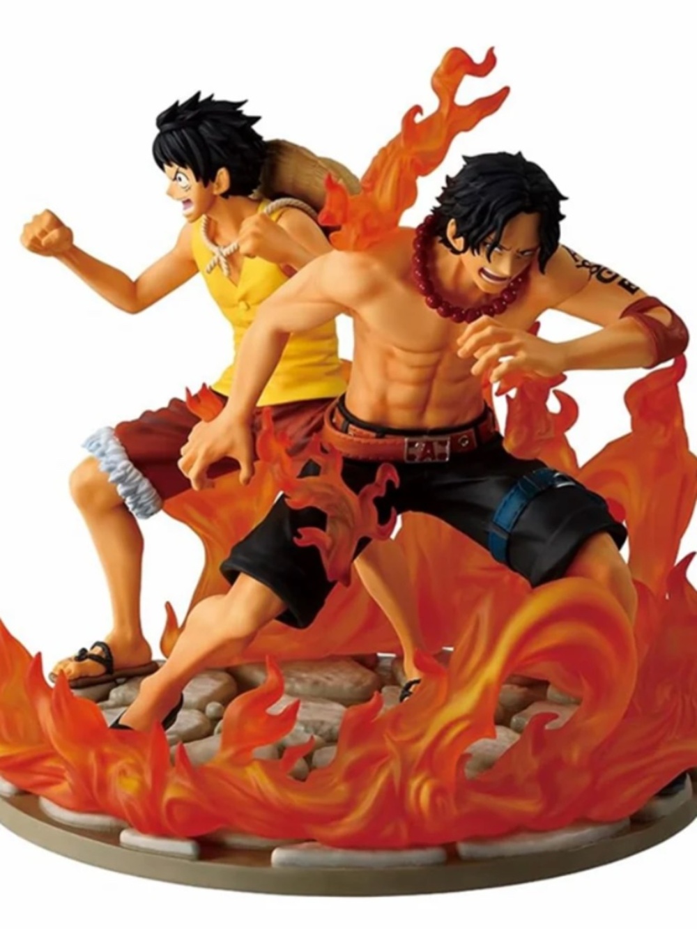 Ace and Luffy (Dramatic Memories) "One Piece", Revible Moment Ichibansho Figure